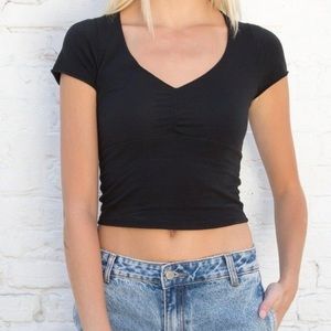 Brandy Melville Black Gina Top